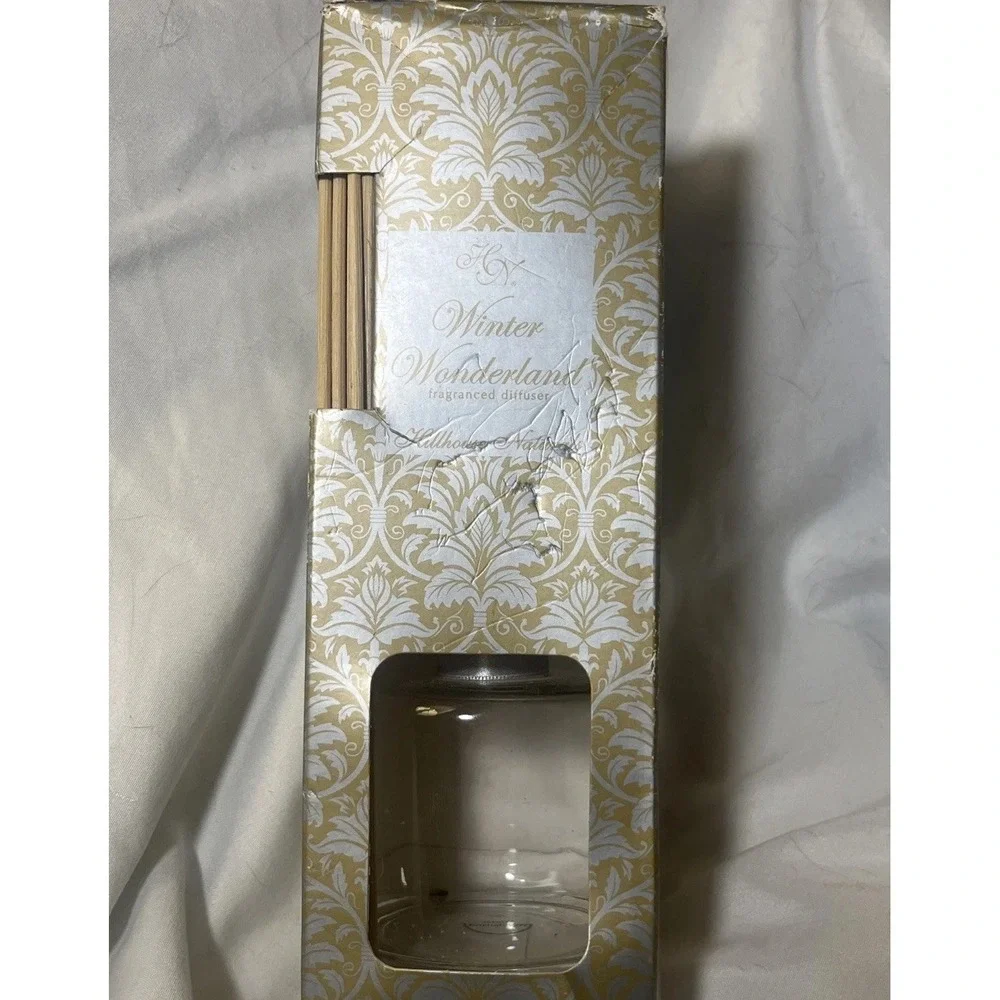Retired Hillhouse Naturals Reed Diffuser Winter Wonderland 4oz NIB